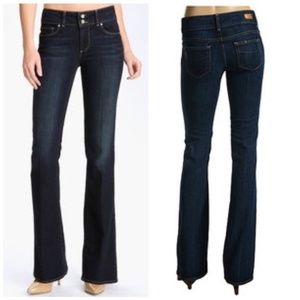 PAIGE Denim Hidden Hills High Rise Bootcut Jeans
